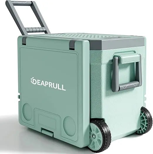 36 Quart Cooler with Wheels, Ice Chests Portable Wheeled Cooler Holds Ice up to 6 Days, Leak-Proof Outdoor Insulated Ulta-Light
