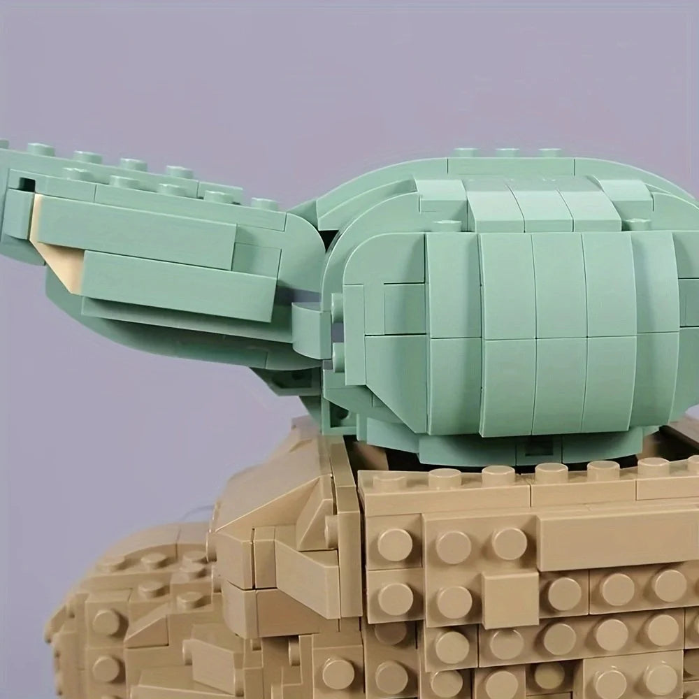 Plan's The baby Building Block 1073pcs MOC Assembled battle robot Model Bricks 75318 Assembly Toys Star Christmas Gifts