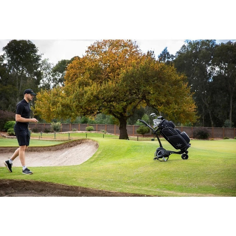 Zip Navigator Electric Golf Cart - 36 Hole Battery - Remote Control - (Drink, Umbrella, & GPS Phone)