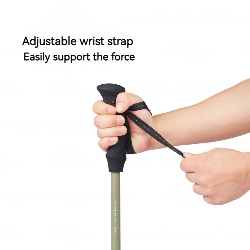 Naturehike Carbon Fiber Telescopic Trekking Pole Ultralight