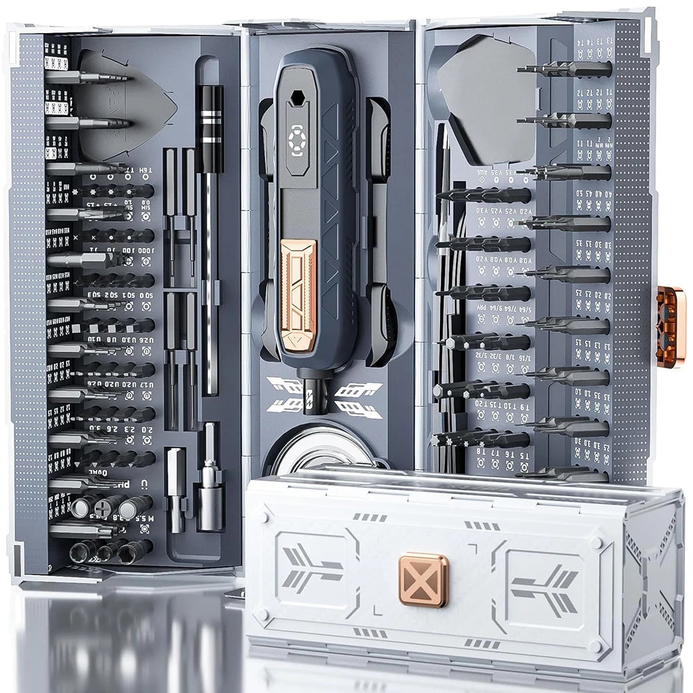 Precision Magnetic Screwdriver Set,Repair Kit,Black And White Colors Are Available,Suitable For Laptop, Mobile Phone, PS5 Etc.