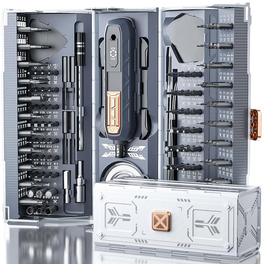 Precision Magnetic Screwdriver Set,Repair Kit,Black And White Colors Are Available,Suitable For Laptop, Mobile Phone, PS5 Etc.