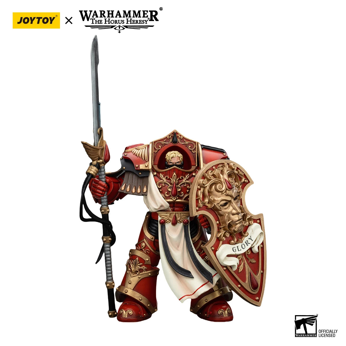JOYTOY Warhammer 40K 1/18 Action Figures Anime Blood Angels Crimson Paladins Squad 13.6cm