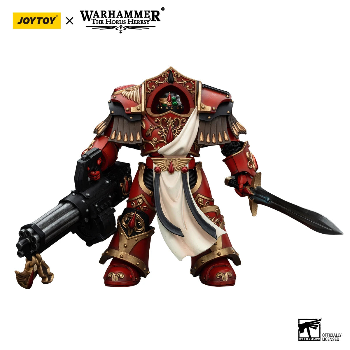 JOYTOY Warhammer 40K 1/18 Action Figures Anime Blood Angels Crimson Paladins Squad 13.6cm