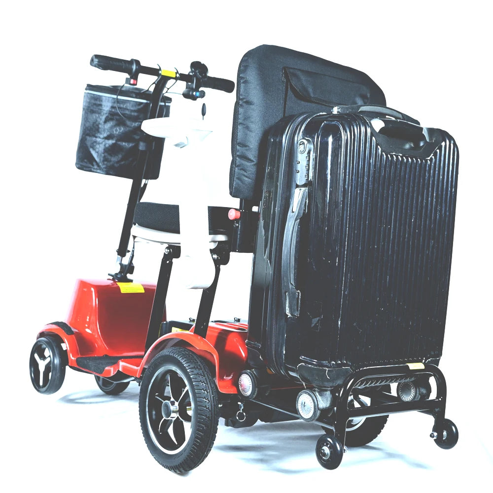 EU stock 15KG five wheels Magnesium mobility scooter, portable foldable electric scooter with luggage holder