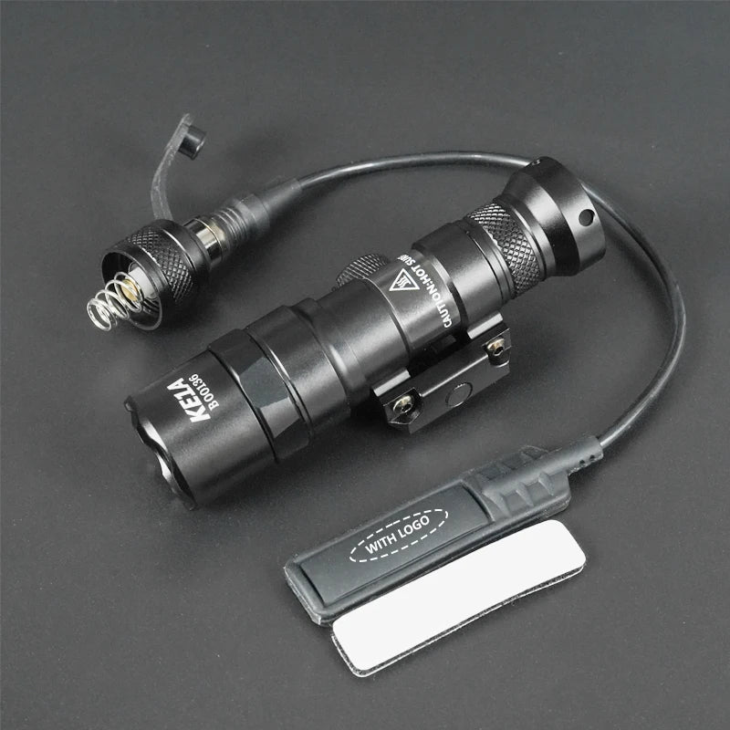 Tactical M600C M600 M300C X300U Flashlight 20MM Rail LED Scout Light Outdoor Camping Lamp Rifle Weapon Flashlight US Warehouse