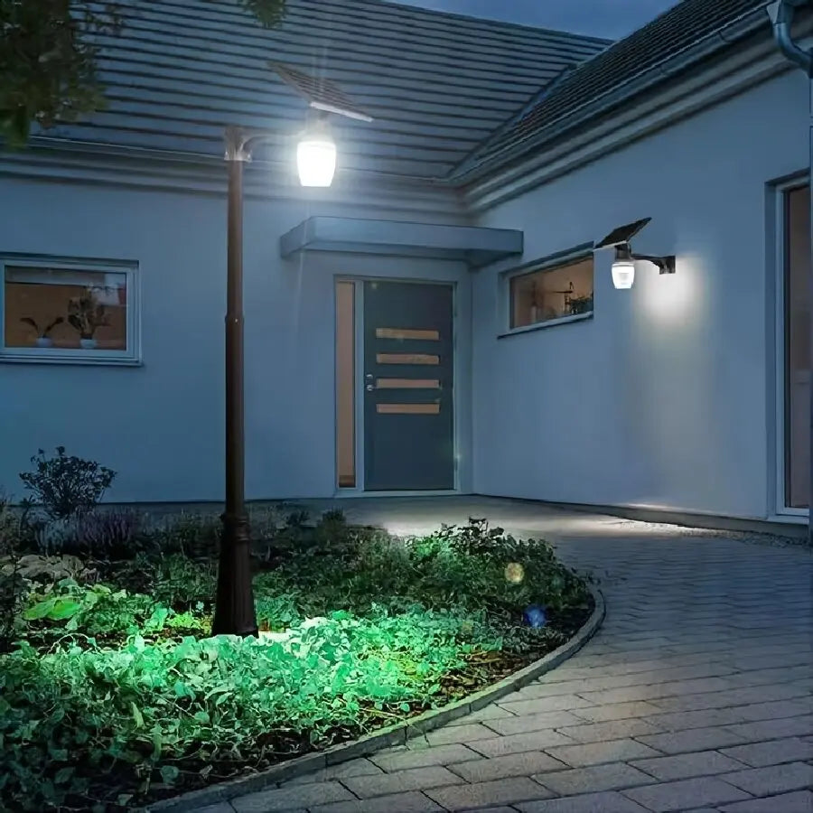 1PC 100W Solar Wall Lamp, Solar Pole Lamp, outdoor Solar Lights,IP65 Waterproof