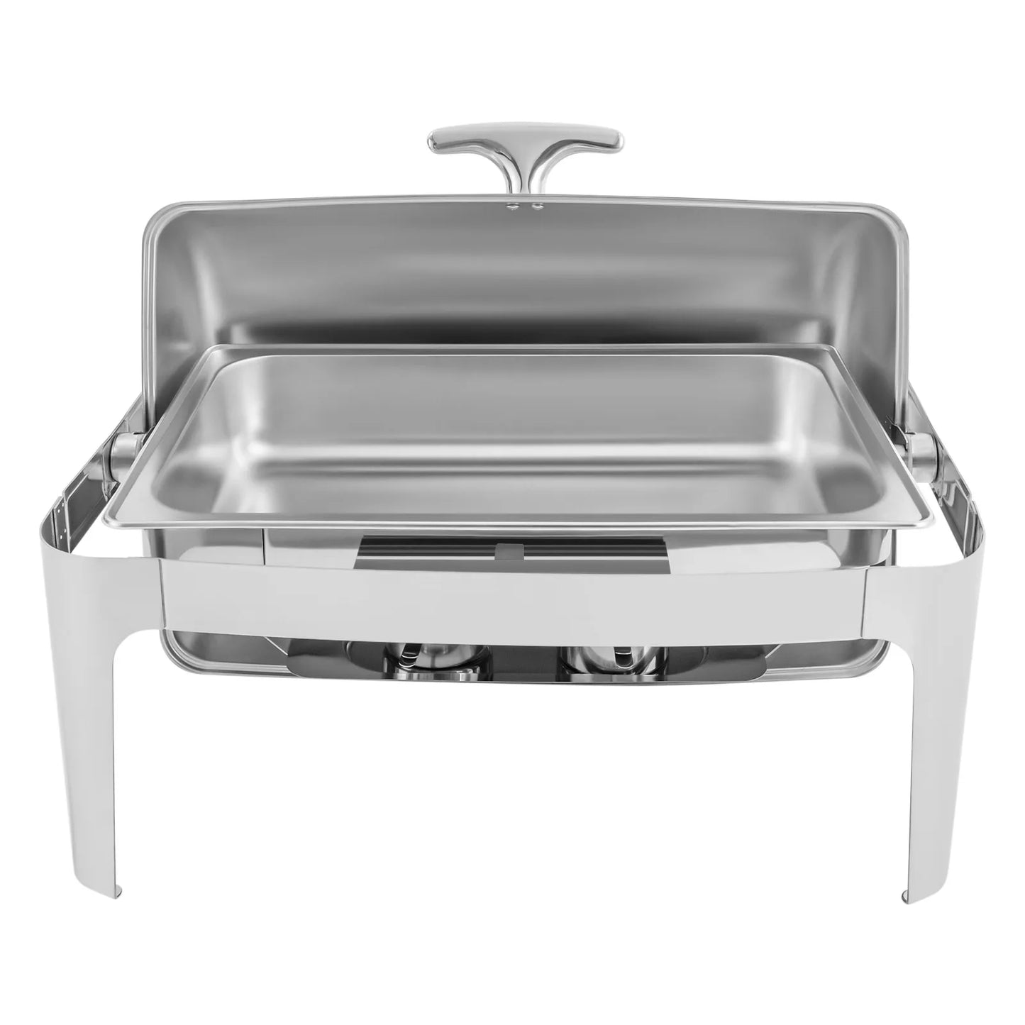 Roll Top Chafing Dish Buffet Set, 9.54QT Stainless Steel Buffet Server and Warmer