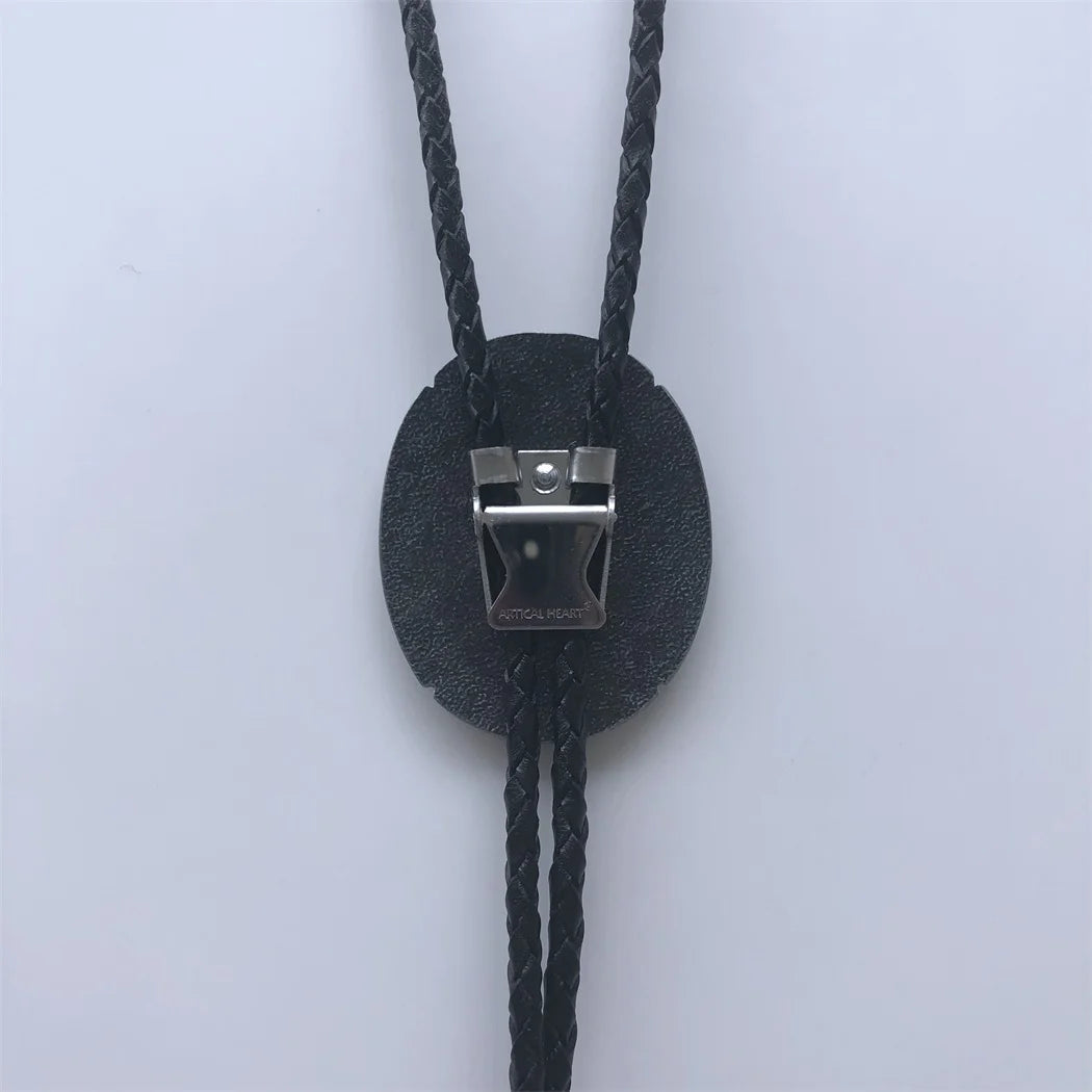 Vintage Style Southwest Pattern Totem Oval Bolo Tie Necklace also Stock in US BOLOTIE-WT117 Free Shipping