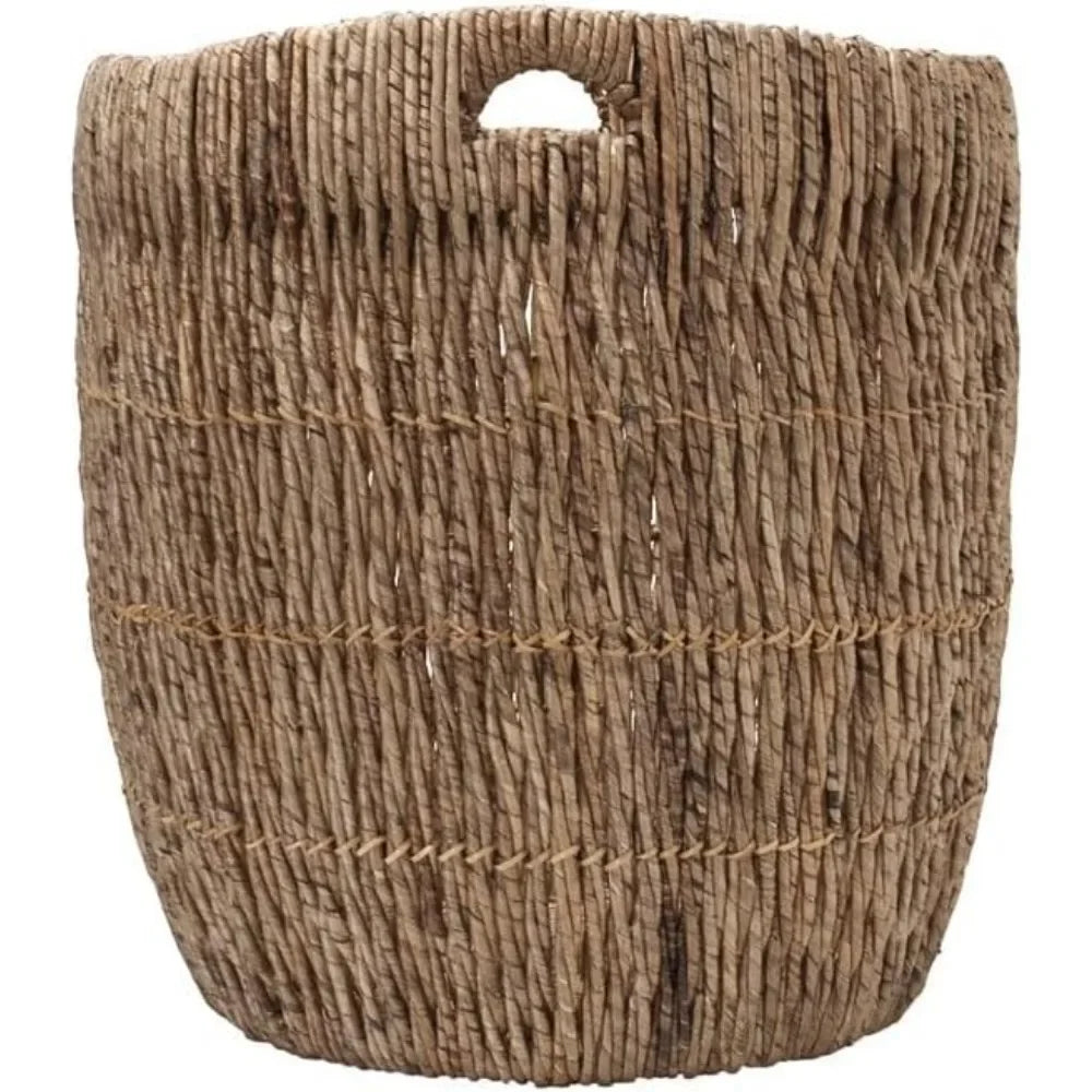 Madras Planter Basket, Plant Container, Tree Planter, Basket Front Door, Decorative Plants Pot, Woven Options for Every