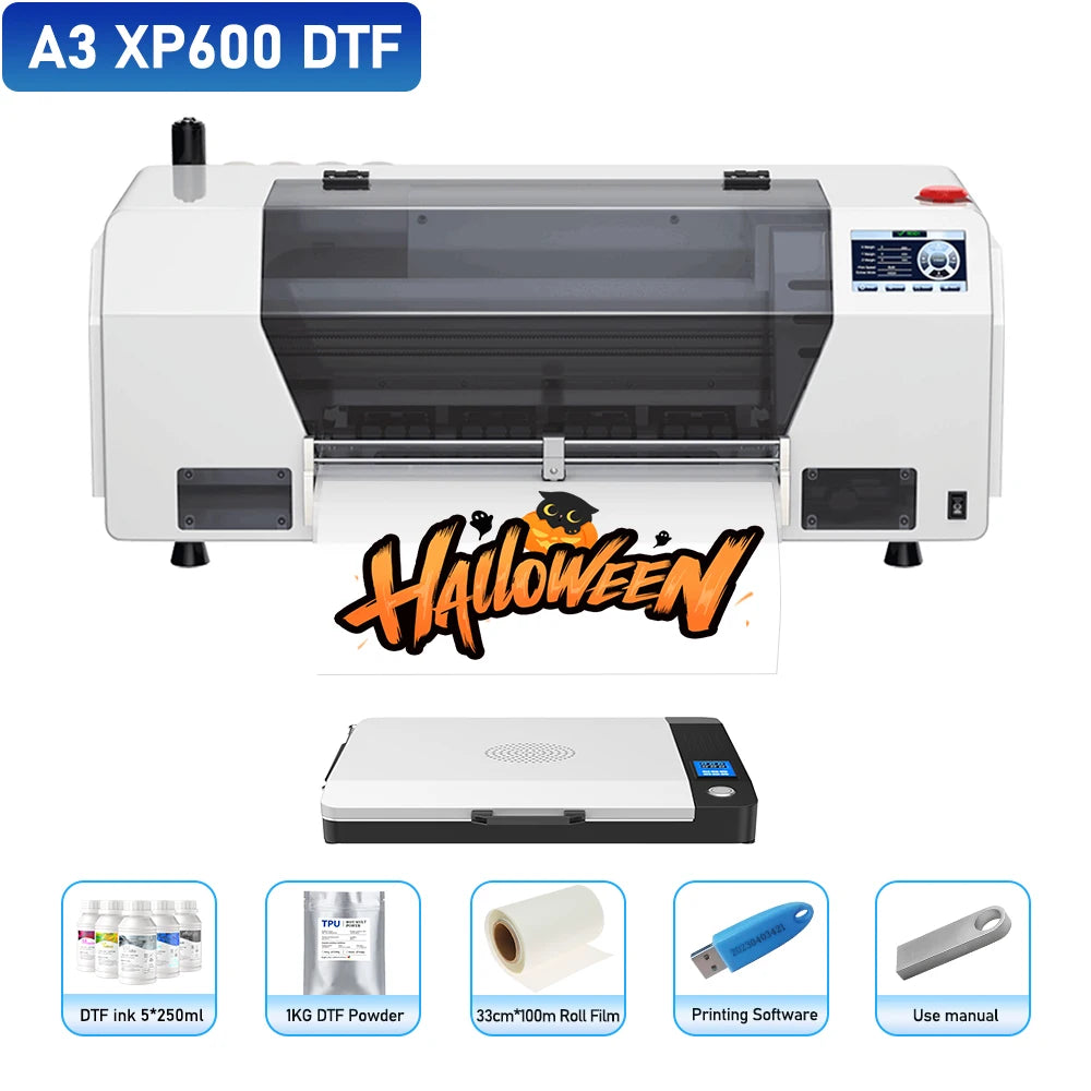 A3 DTF Printer/A3 XP600 DTF Printer/A4 L805 DTF Printer Printing Machine For T-shirt For Metal Wooden Direct Transfer Printer