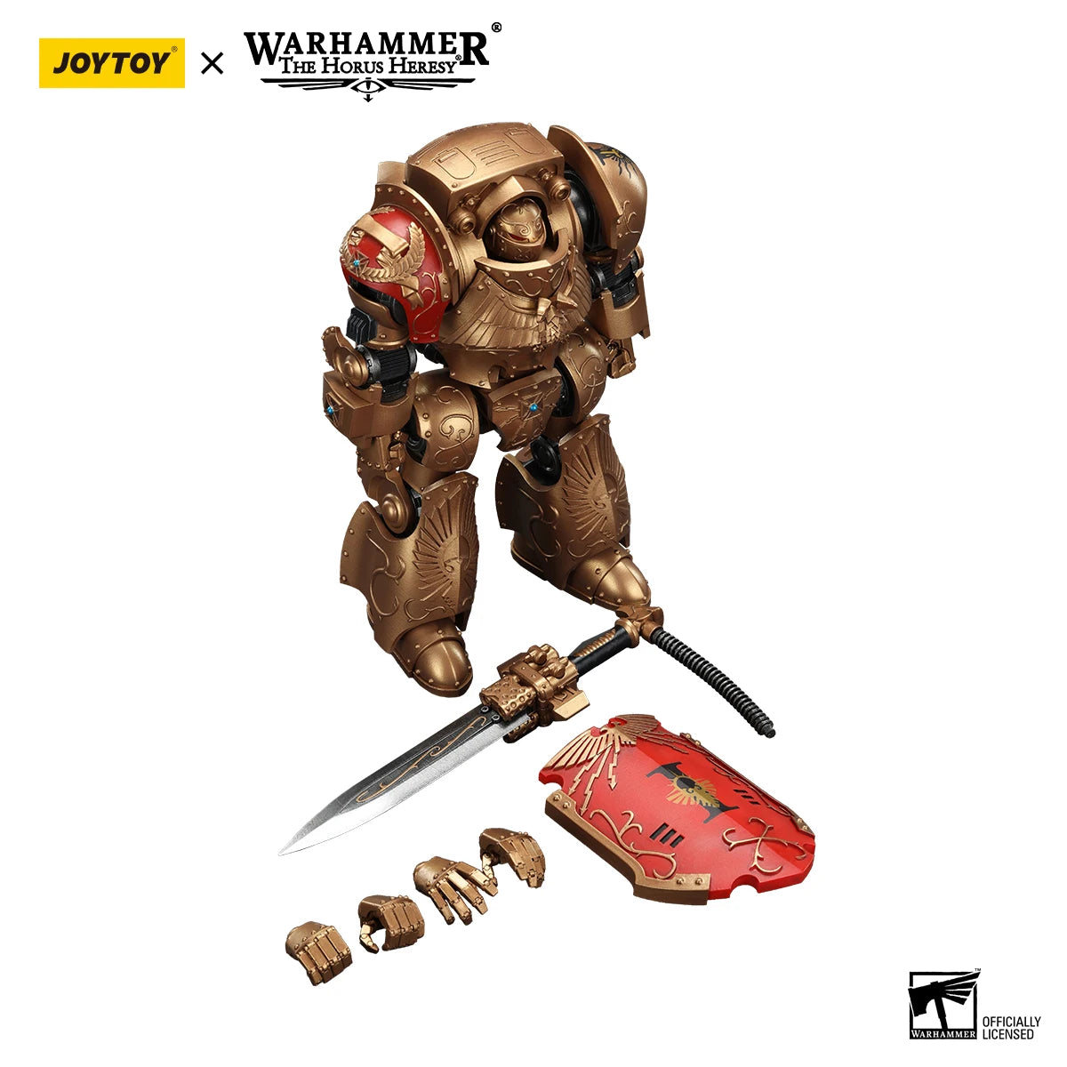 JOYTOY Warhammer 30K 1/18 Action Figures Legio Custodes Contemptor Dreadnought Anime Collection Model Toys