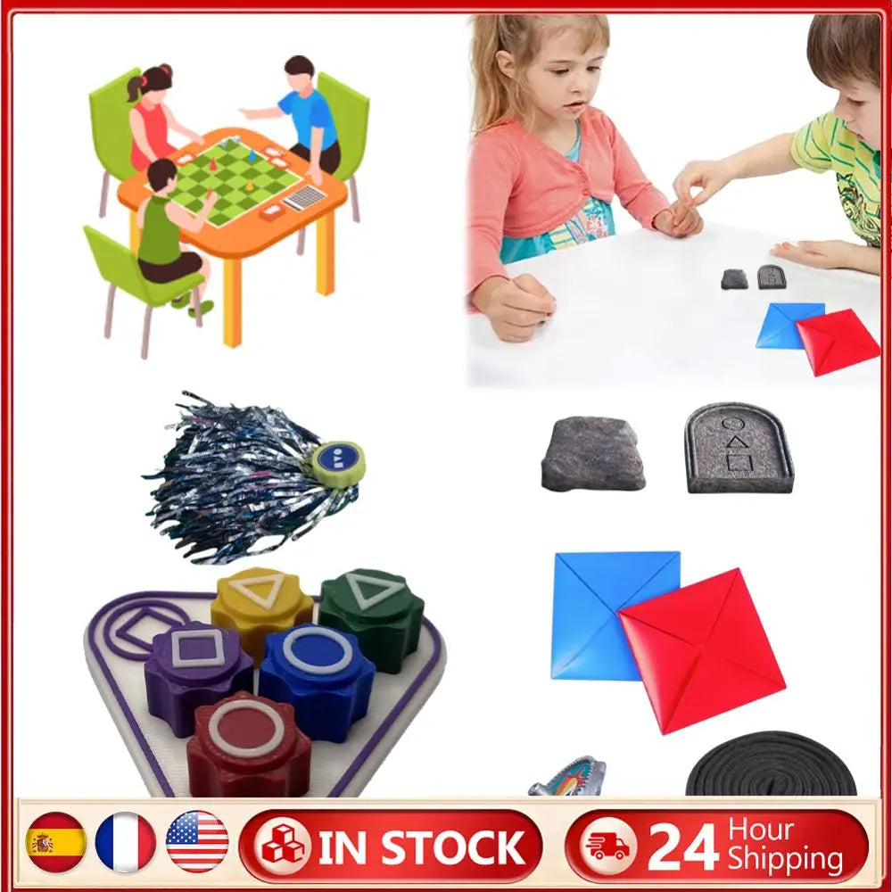Korean Folk Game Set Hand Eye Coordination Training Toy Korean Traditional Play Game Gonggi Korean Game Bar Games Party Props