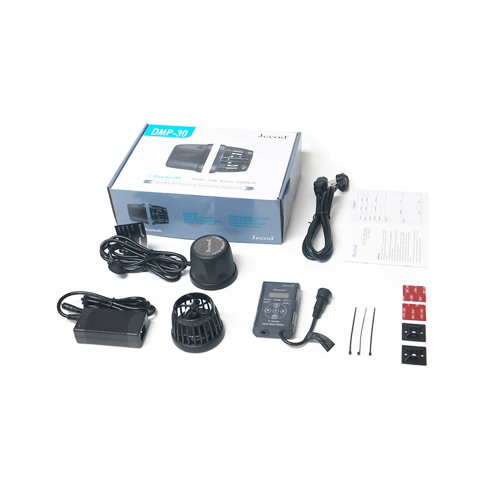 Jebao Jecod New Smart Bluetooth App Control Cordless Freshwater Saltwater Fish Tank DMP-10/20/30/40 Aquarium Wavemaker Pump