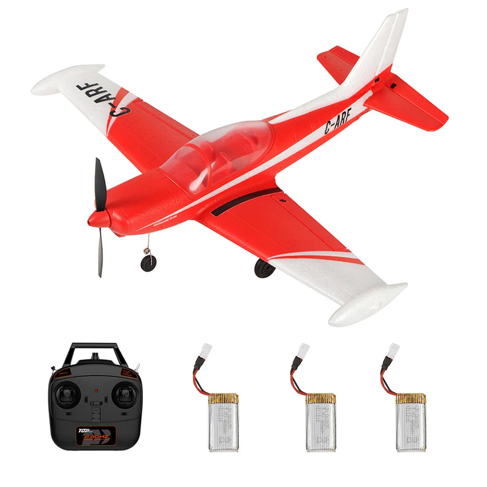 TOP RC HOBBY SF260 2.4GHz 4CH 450mm Wingspan 6-Axis Gyro One-key Aerobafics Mini RC Airplane RTF