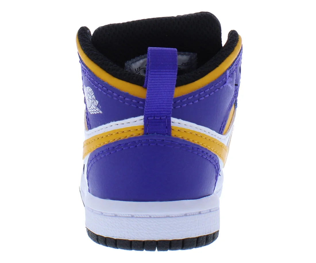 Nike Jordan 1 Mid Infant/Toddler Shoes