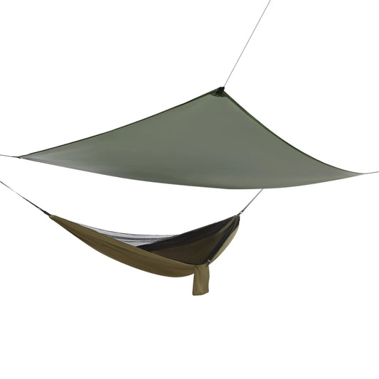 Portable Camping Hammock and Canopy Awning Olive Drab Beach Hammock Canopy