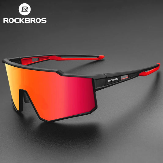 ROCKBROS Cycling Glasses Polarized Photochromic Sunglasses Glasses Cycling Outdoor Sports UV400 MTB Road Women Men Bike Goggles