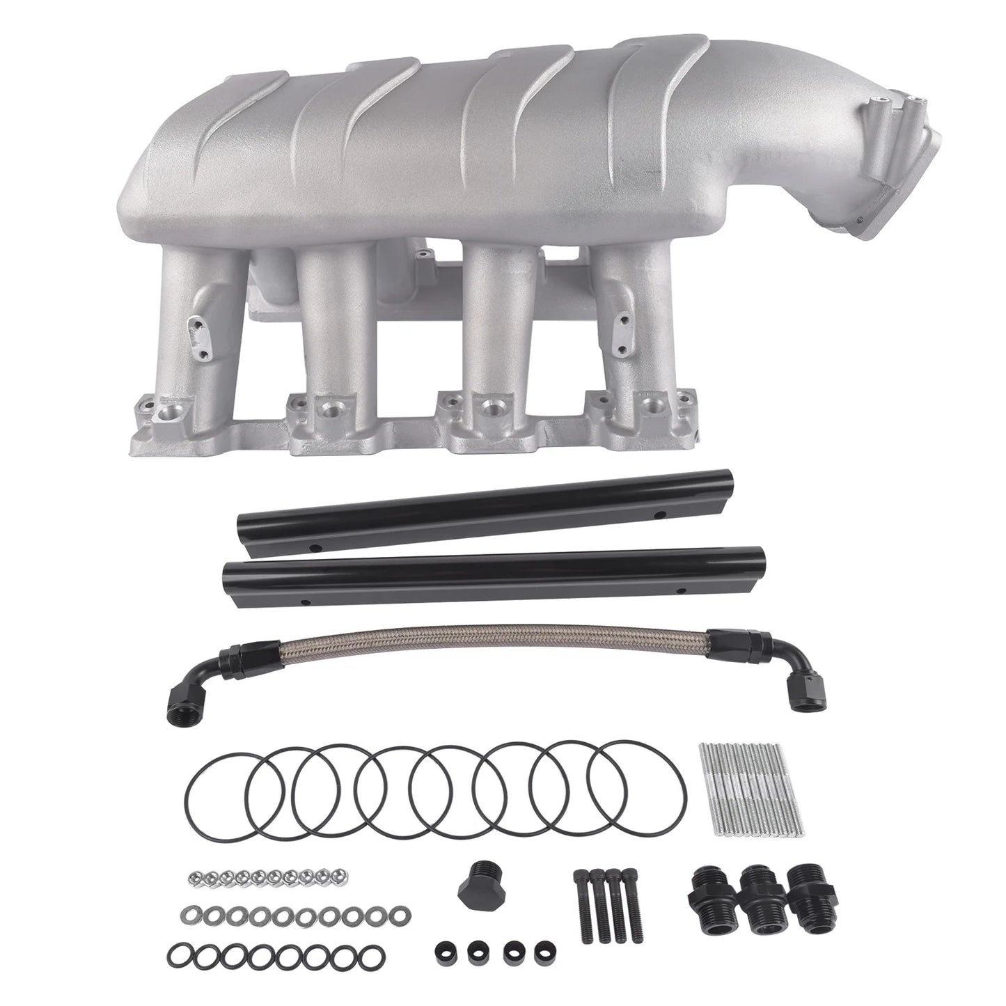 AP02 For Chevy GM LS3 L92 Small Block 92mm EFI LS Hi-Ram Multi-Port Intake Manifold