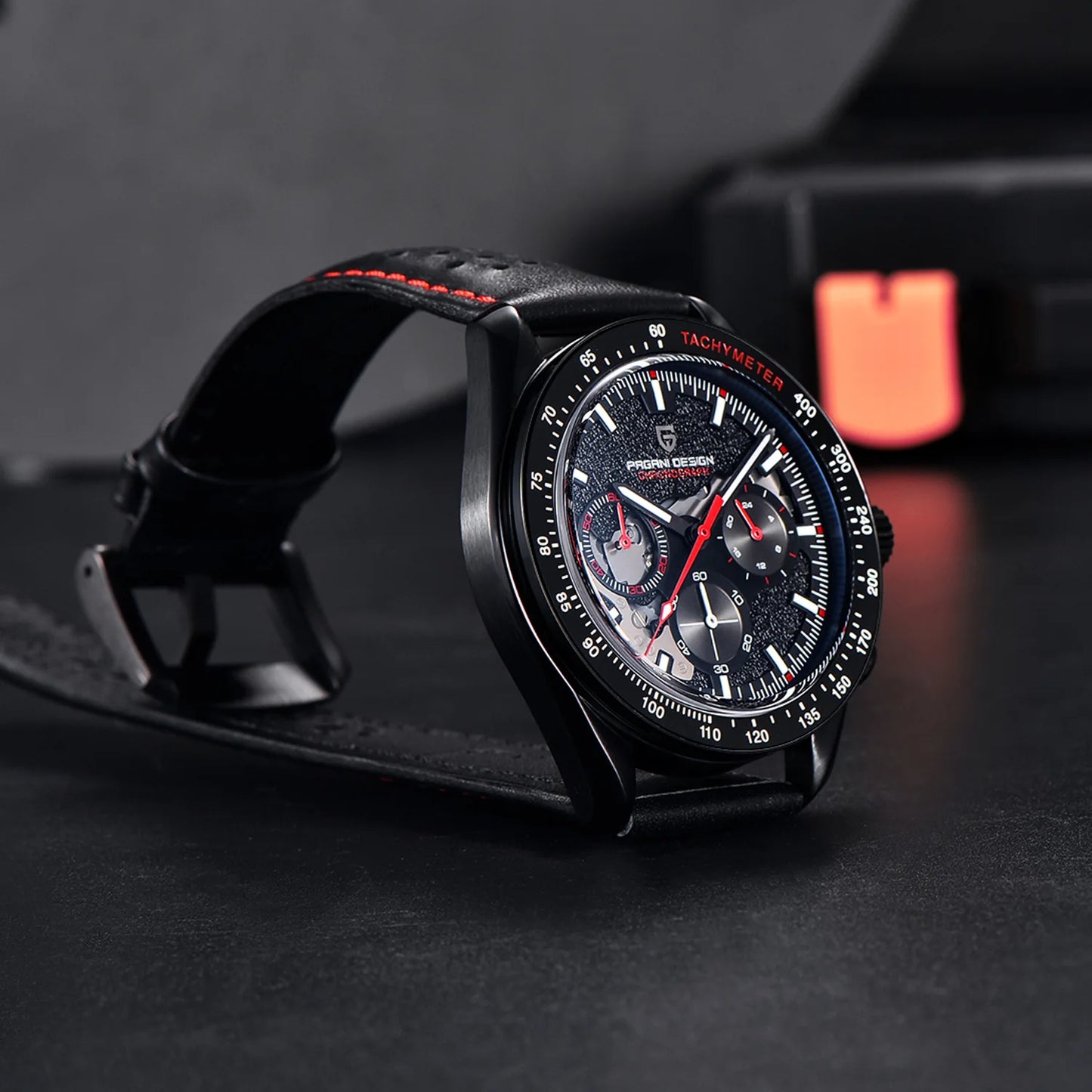 Pagani Design Mens Chronograph Watch Quartz Waterproof