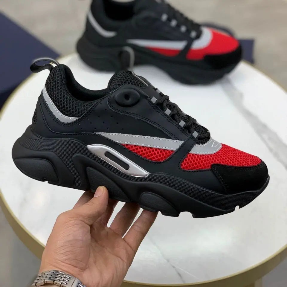 Original Men Running Shoes Outdoor Women Road B22 Casual Jogging Sneakers Cushioned Stretch Thick-Soled b30 Marathon Shoes