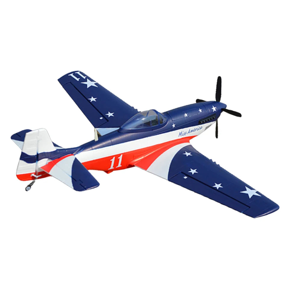 HOOKLL P51 Miss America 1200mm Wingspan EPO RC Airplane Warbird Fighter KIT/PNP