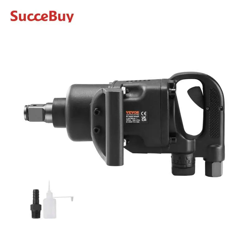 SucceBuy  Air Impact Wrench Up to 2730ft-lbs Reverse Torque Output 1"Pneumatic Impact Gun for Heavy Duty Repairs and Maintenance