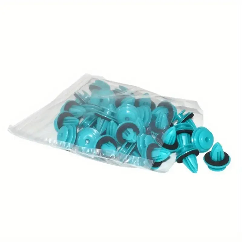 10/300PCS Green Nylon Retaining Clip for Toyota Bumper Door Buckle Car Interior Accessories Auto Vehicle Retainer Fastener Rivet