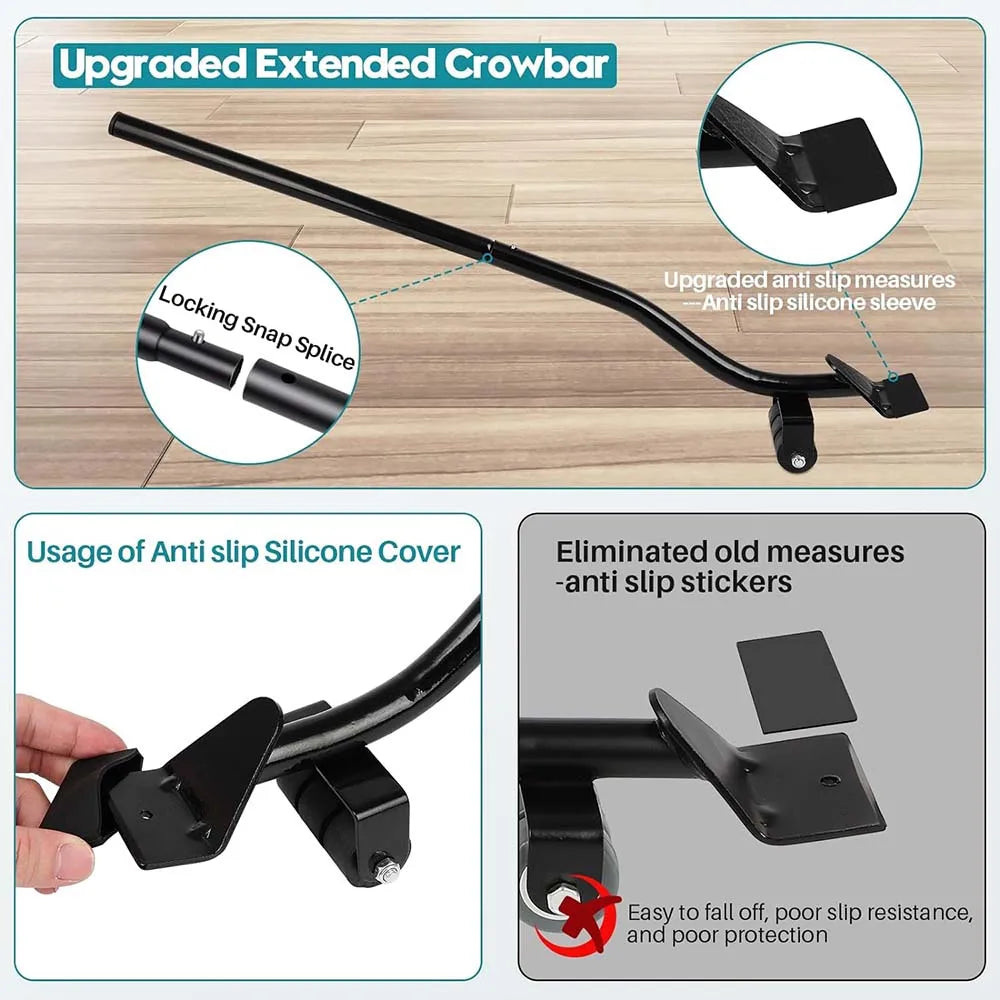 Upgrade Large Furniture Dolly, Furniture Movers With 5 360° Rotation Wheels And Brake, Maximum Load 3306LBS, Furniture Moving To