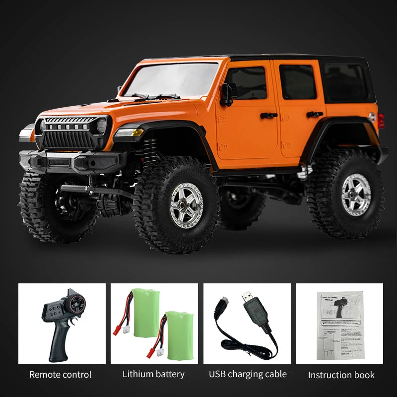 1:18 RC Car C8801 RC Model Simulation Jeep 2.4G Full Scale Off-Road Crawler Climbing Remote Control Car Toy Gift For Boys