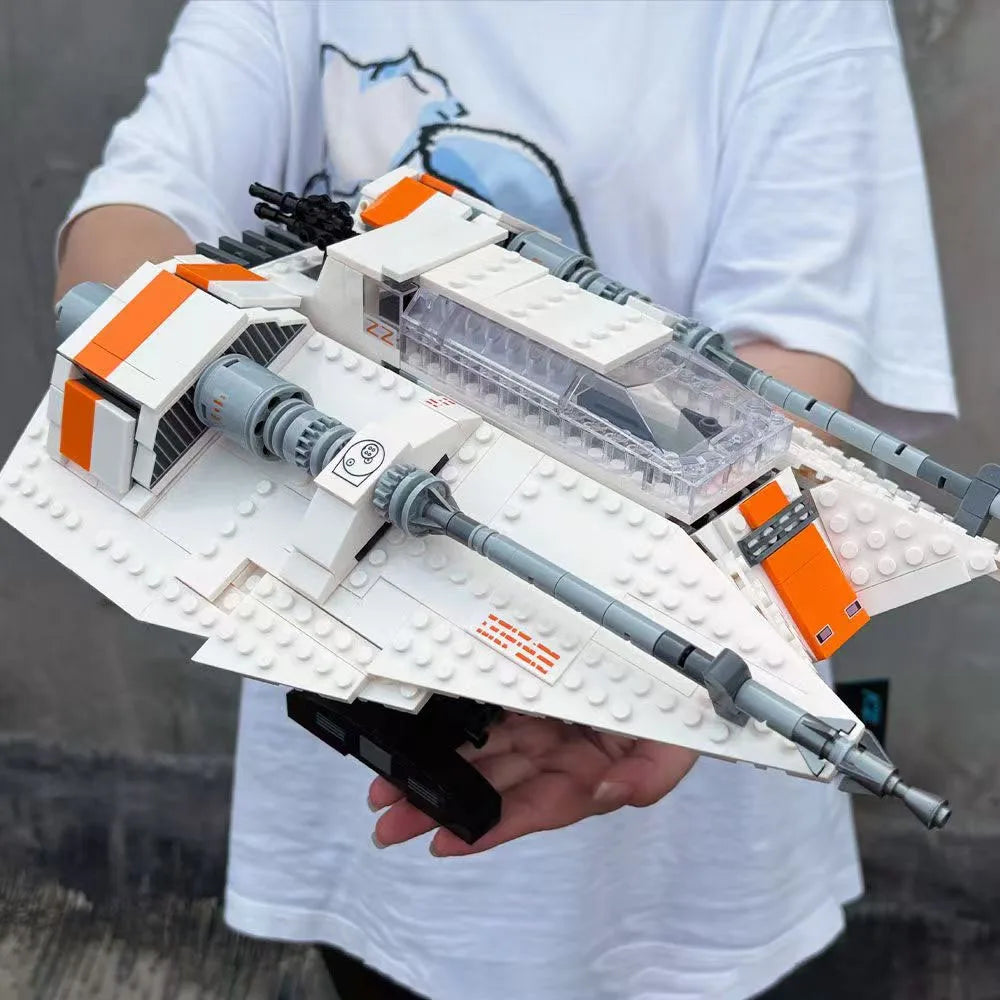 UCS 1006pcs Ideas Snowfighter Battle Fighter Model Building Blocks Toy Easter plan 75144 10129 21802 Valentine STAR Gift Set