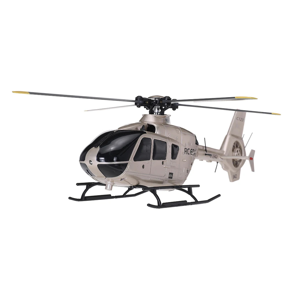 RC ERA C123 2.4G 6CH 6-Axis Gyro Optical Flow Localization Altitude Hold 1:36 EC135 Scale RC Helicopter RTF