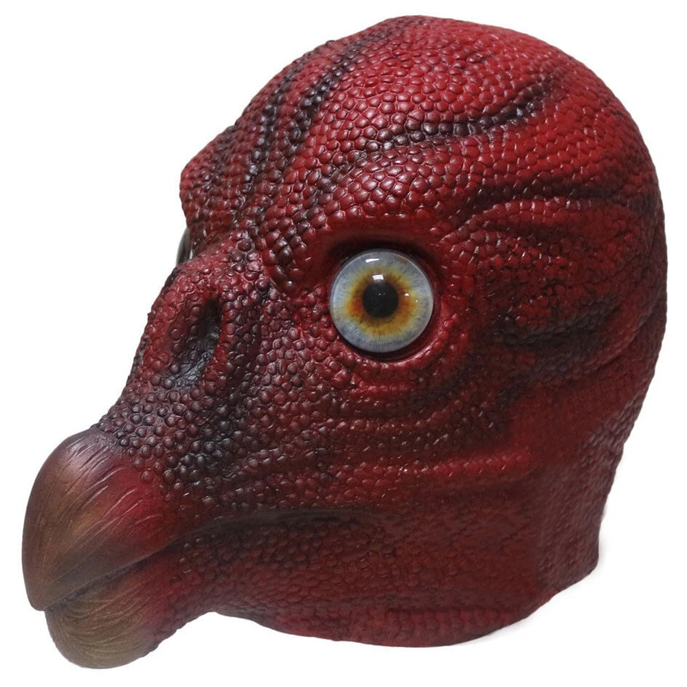 Latex Full Head Animal Bird Dove Dodo Parrot Pigeon Crow Masquerade Props Mask