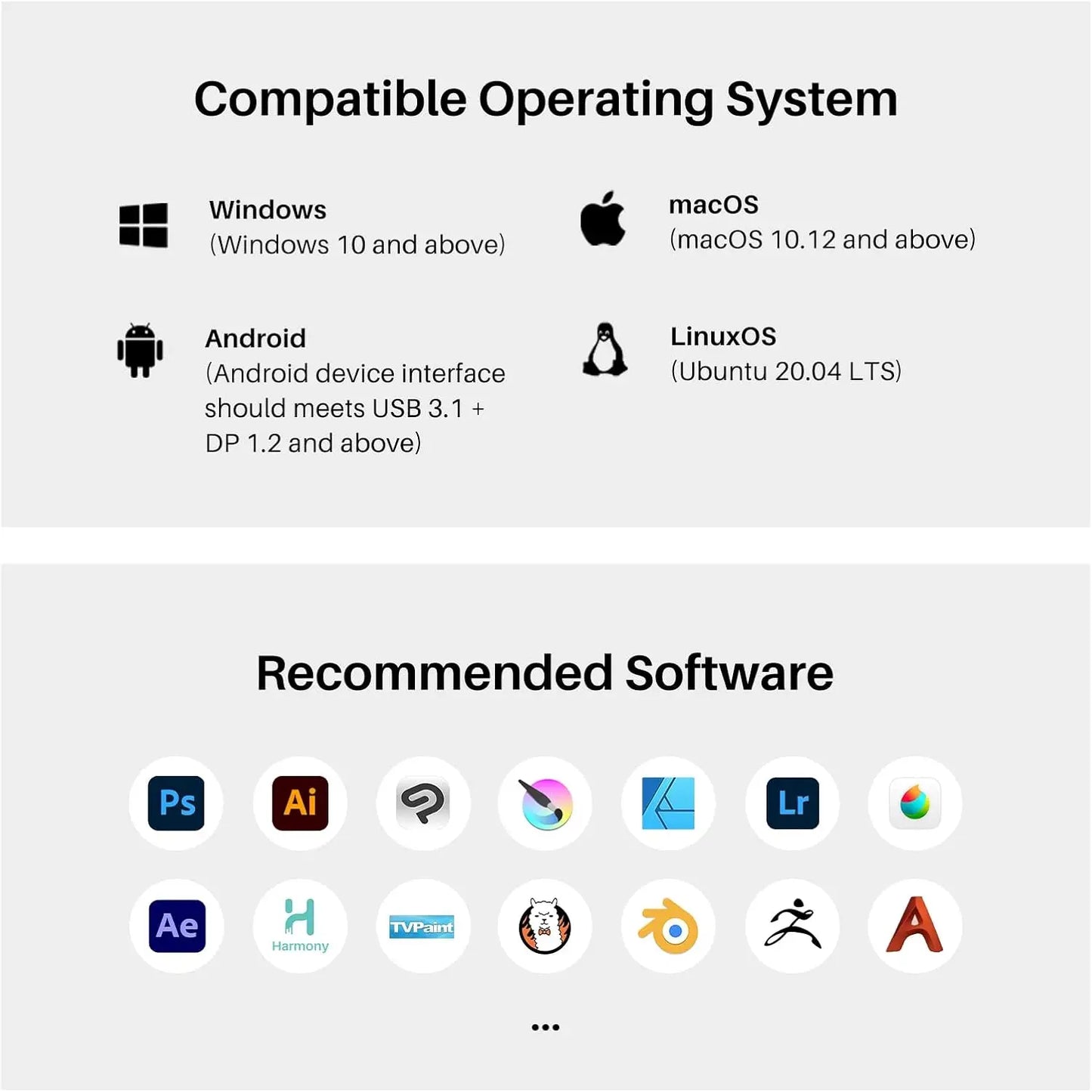 Huion Kamvas 16 (Gen 3) Graphics Tablet Monitor 16K Levels Pressure PenTech 4.0 Pen Drawing Display 15.8 Inch 2.5K QHD Screen