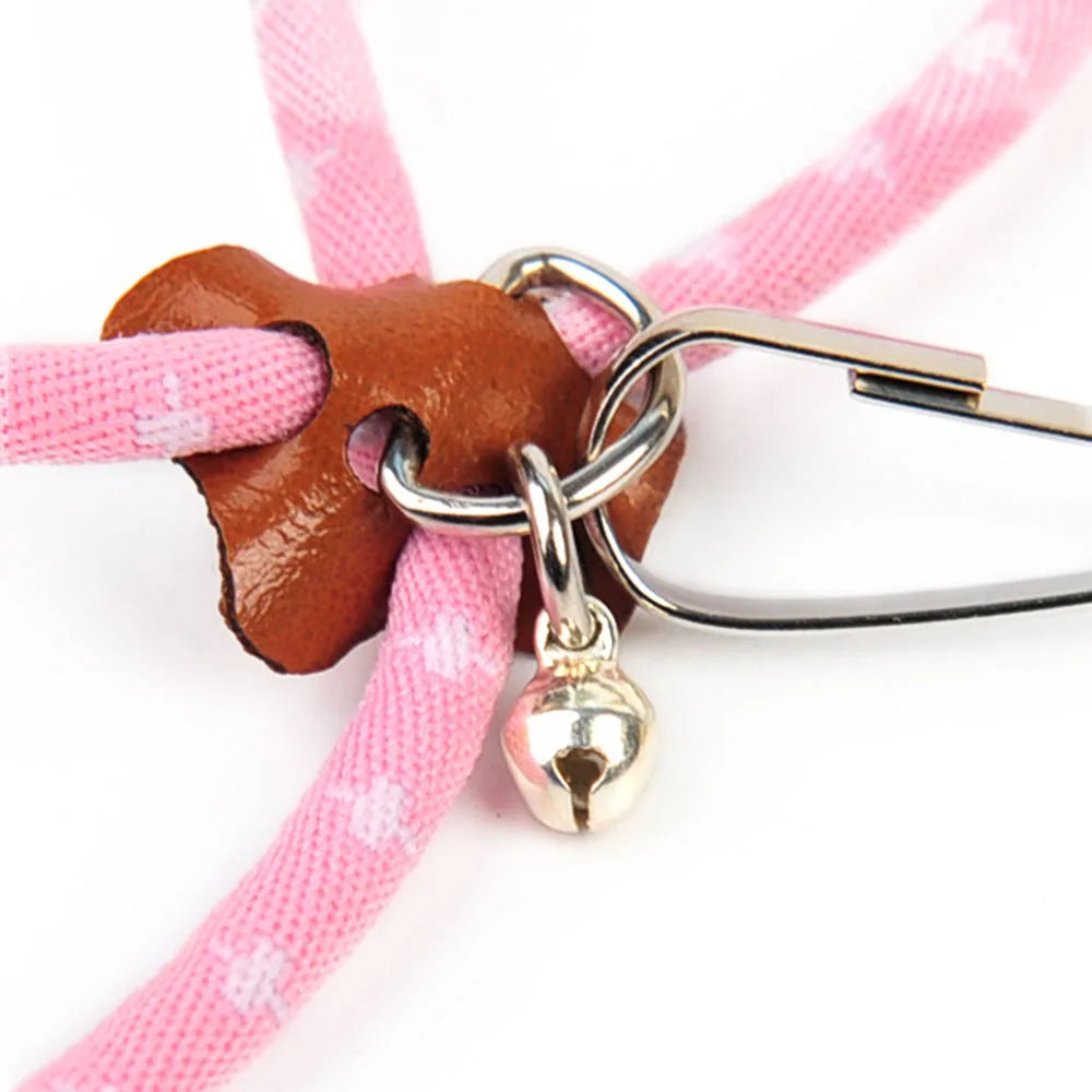 Small animal pet Leash Adjustable Soft set bird Mouse hamster Ferret pigskin strap bite resistant leash Guinea Pig accessories