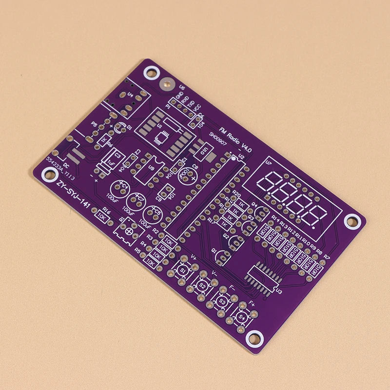 Do It Yourself FM Radio Kit With Digital Display 87 108MHz RDA5807S