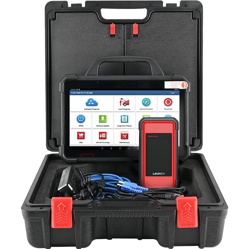 D X-431 LAUNCH X431 PAD 7 & X-PROG3 Automotive Diagnostic Programming Tool All Key Lost Key Programmer Immobilizer PADVII PAD7