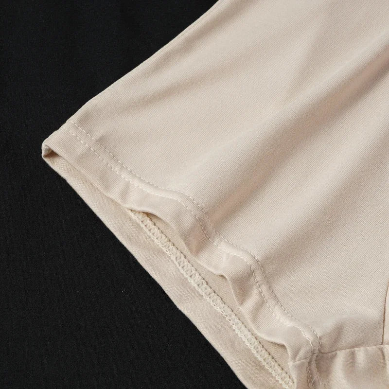 Men Letter Print Boxer Briefs Elastic Mid Waist Letter Pattern Underwear Seamless Breathable Underpants Shorts Comfortable-Soft