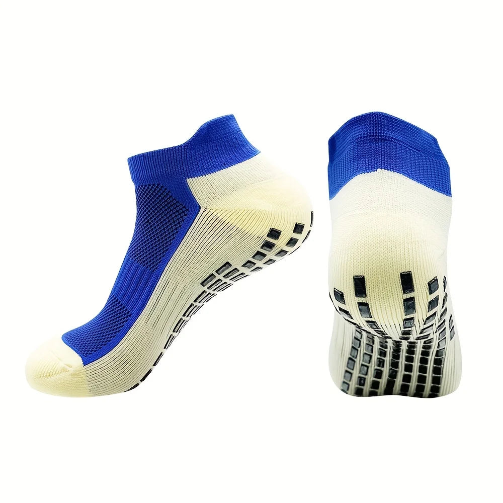 5 pairs of cotton socks for men, anti odor, sweat absorbing, breathable adhesive socks, sports low cut men's socks