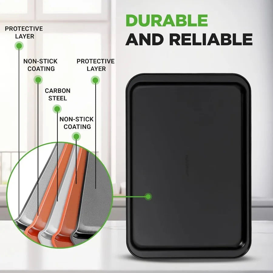 NutriChef 42Piece Nonstick Bakeware Set With Oven Mitts