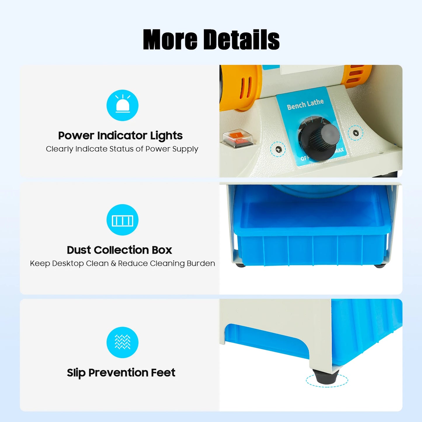 Jewelry Lapidary Saw 110V 750W Benchtop Gem Lapidary Saw with 6 inch Jade Saw Blade Mini Table Wood Saws Adjustable Angle 90°