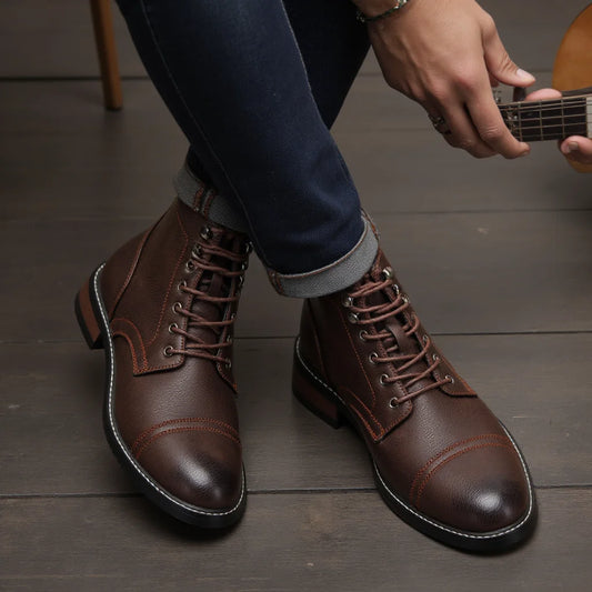Size 8~13 Ankle Boots For Men Classical Men Boots Fashion Comfortable