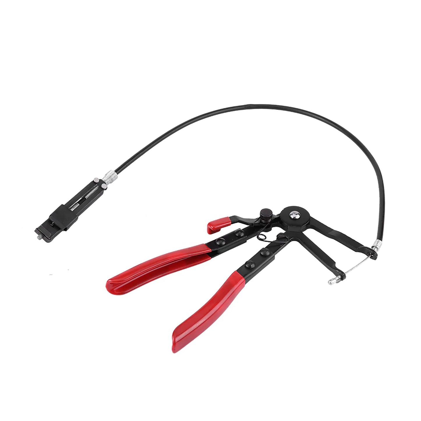 9Pcs Flexible Hose Clamp Clip Plier Set Swivel Jaw Flat Angled Band Automotive Tools