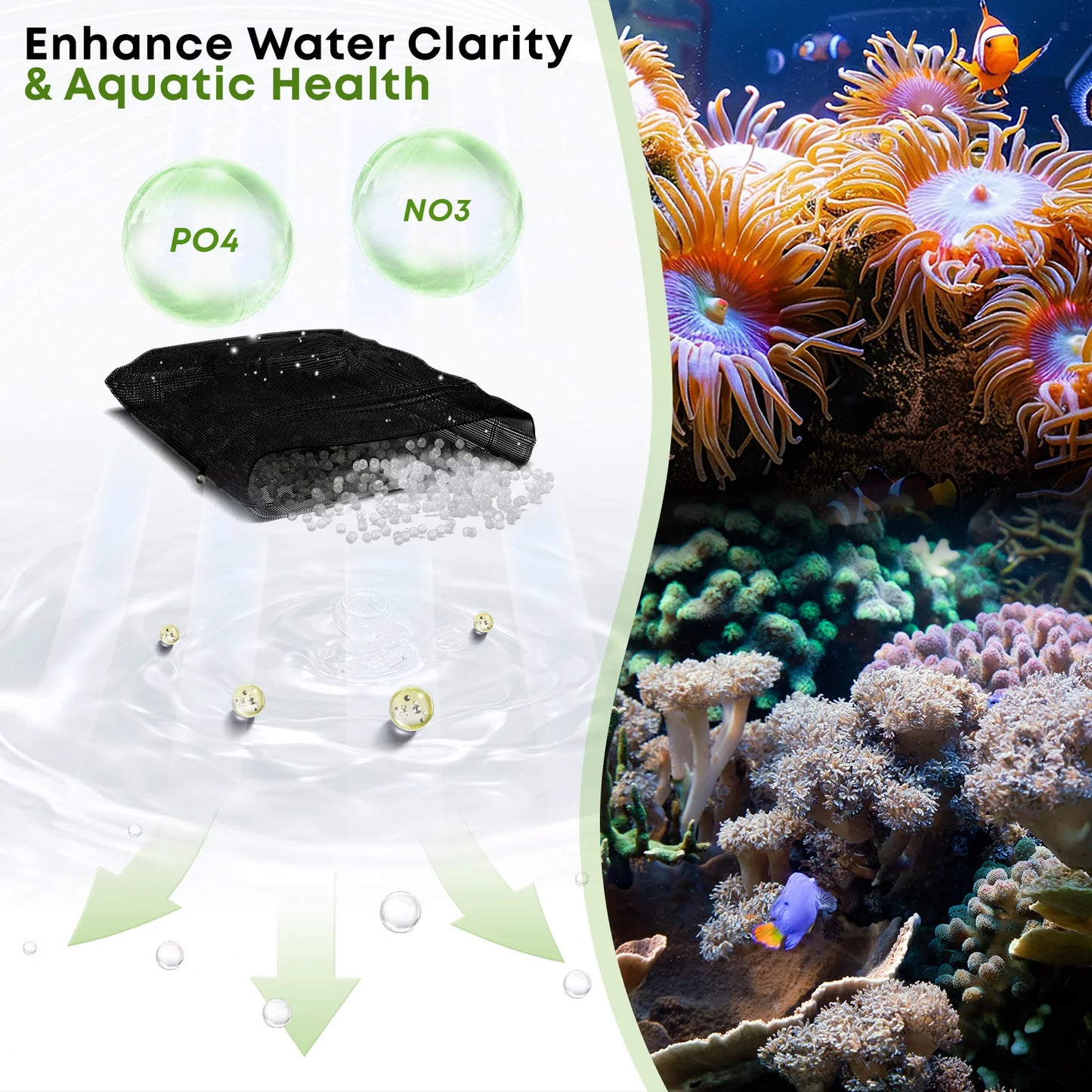 Npx Marine Source Np Biopellets Nitrate and Phosphate Reducer Nitrate Remover for Saltwater Aquarium Filter Media