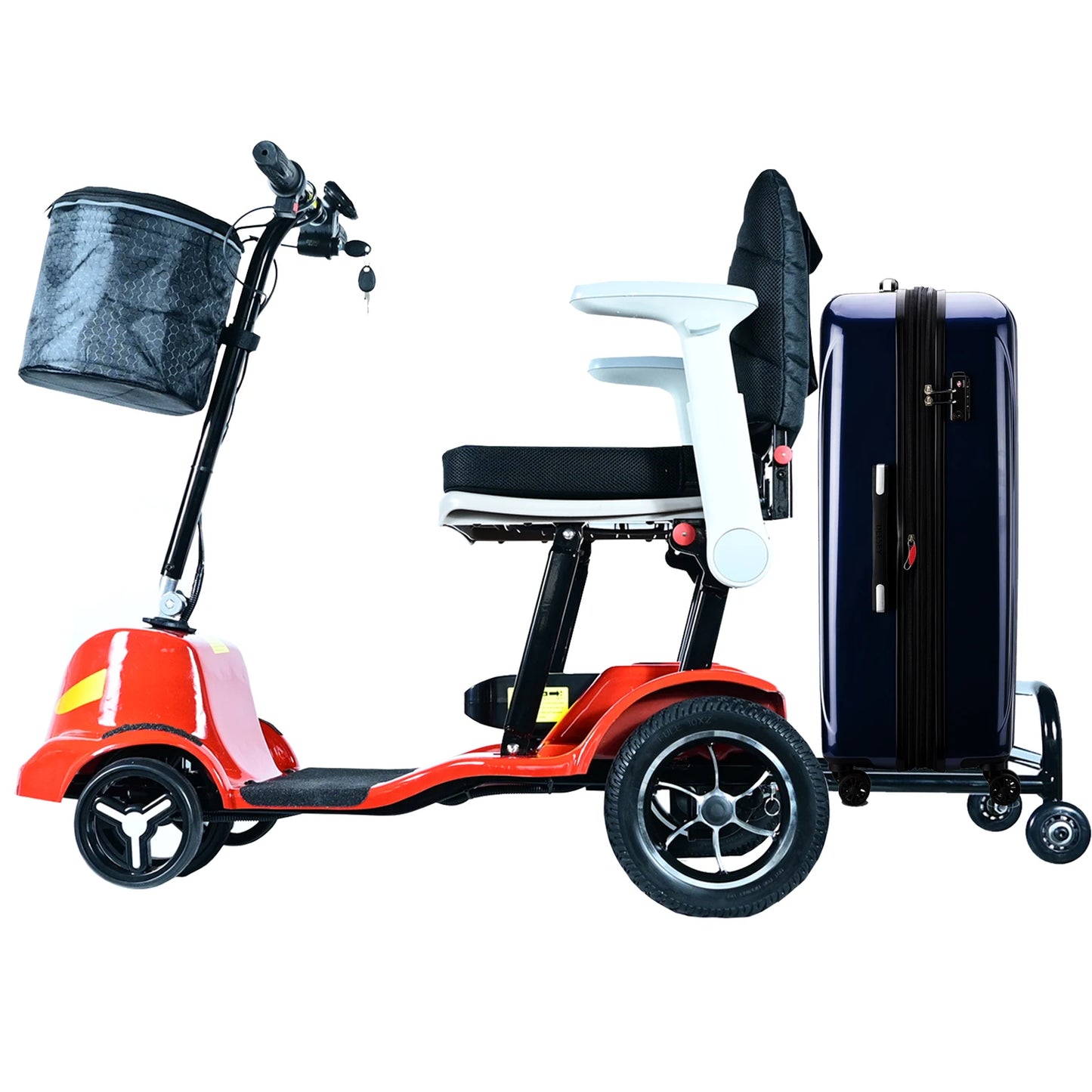EU stock 15KG five wheels Magnesium mobility scooter, portable foldable electric scooter with luggage holder