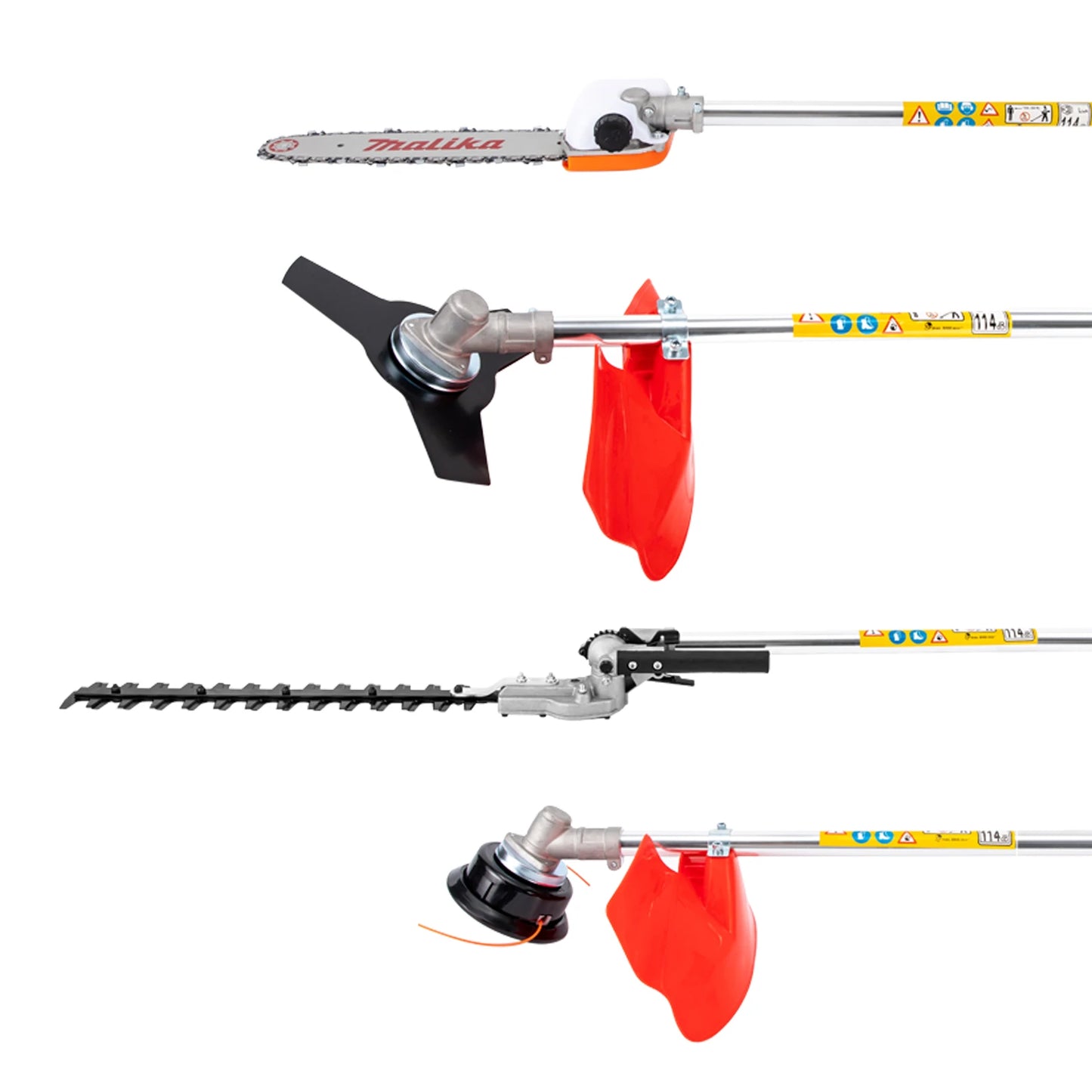 52cc Backpack Gas Lawn Mower Weed Wacker Grass Hedge Trimmer Brush Cutter Trimming Tools