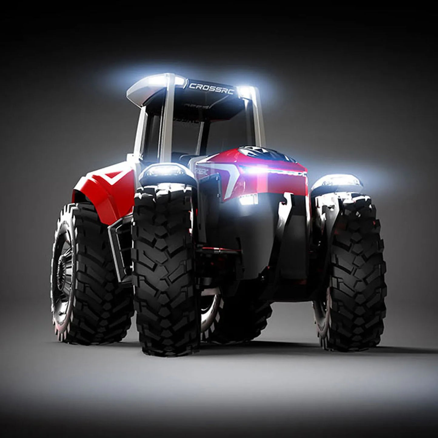 US Stock CROSSRC 1/8 TL4 Iron Bull RC Tractor Remote Control Toy Car with 2-speed Gear Light Motor for Adults Hobby TH24520