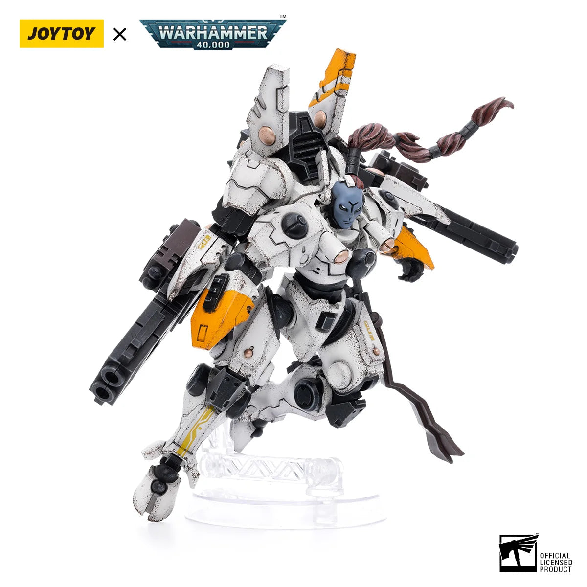 JOYTOY 1/18 Action Figure Warhammer 40K T'au Empire Commander Shadowsun Anime figures Toys Collection Model