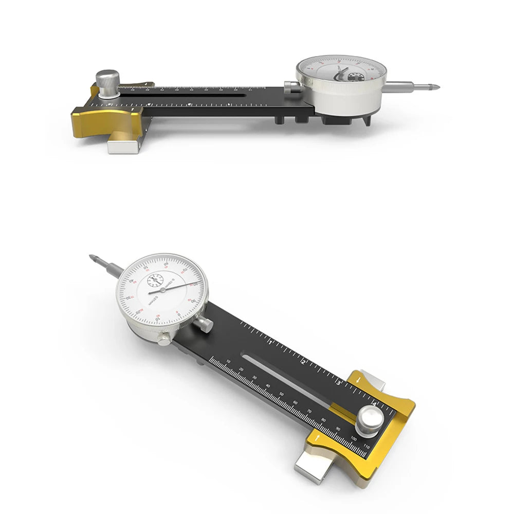 ENJOYWOOD Aluminum Alloy Table Saw Dial Gauge Corrector for Saw Table Saw Blade Correction Woodworking Tool
