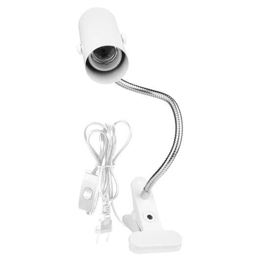 360 Degree Rotation Reptile E27 Lamp-socket Kit Pet Heating Lamp Clip Cover Clip-on Bulb Universal Light Holder